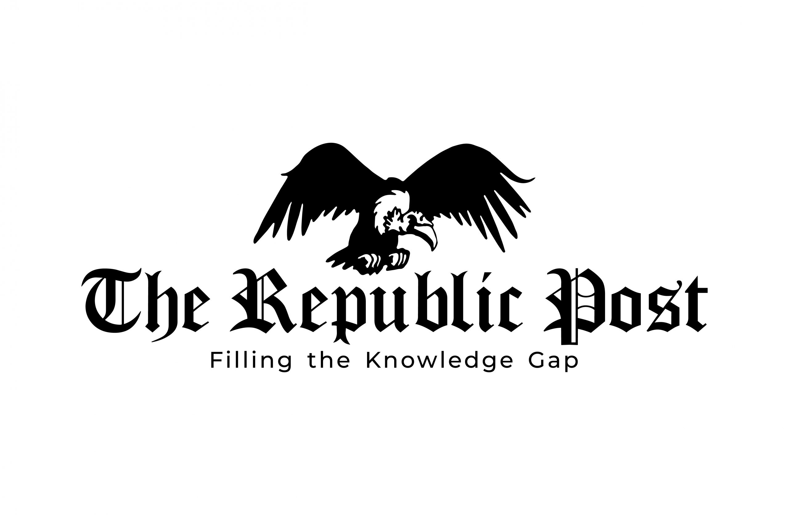 The Republic Post logo + tagline