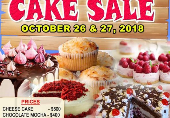 Cake Sale Poster
