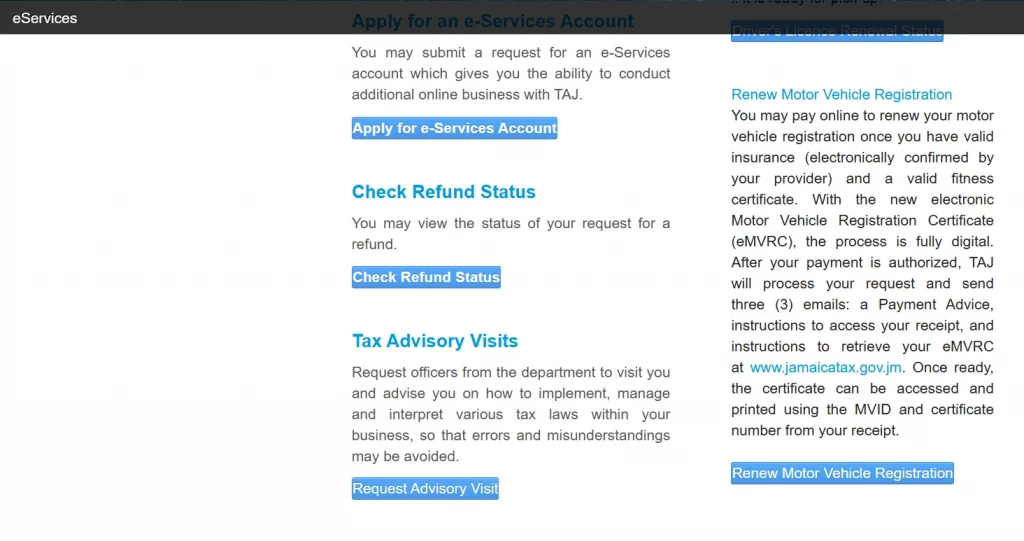 Motor Vehicle Registration Renewal Section