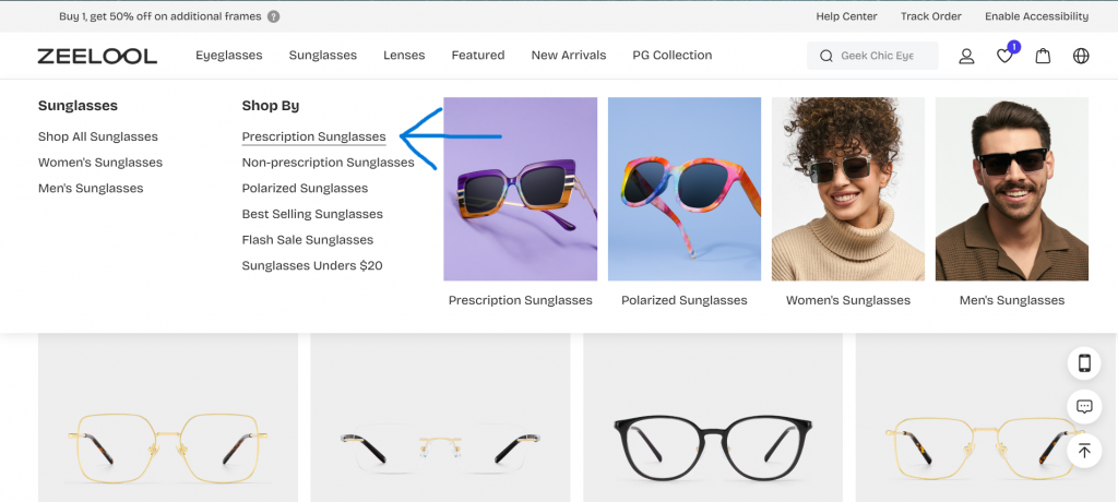 Select Prescription Glasses