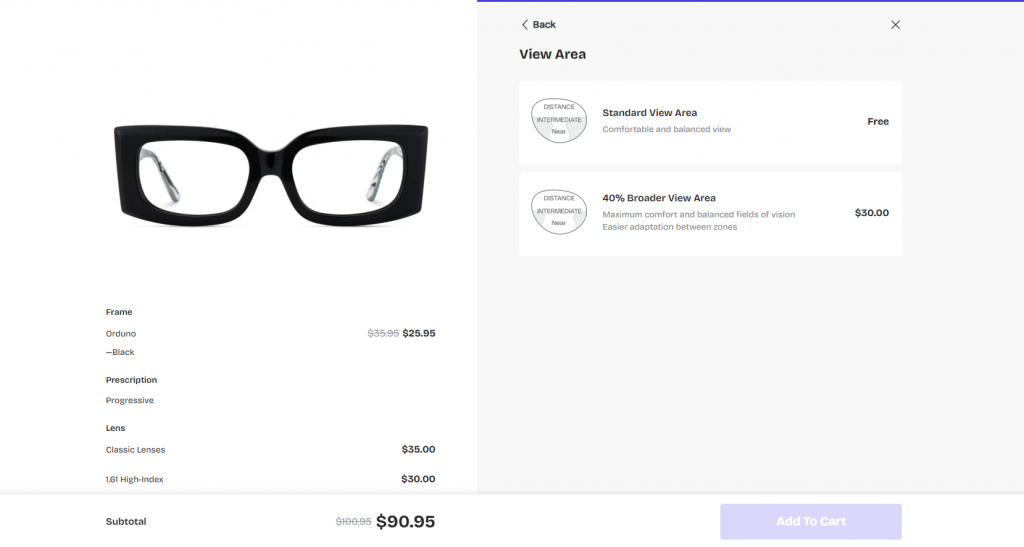 Select The View Area