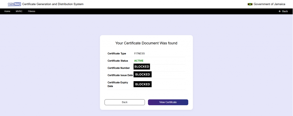 Certificate Was Found
