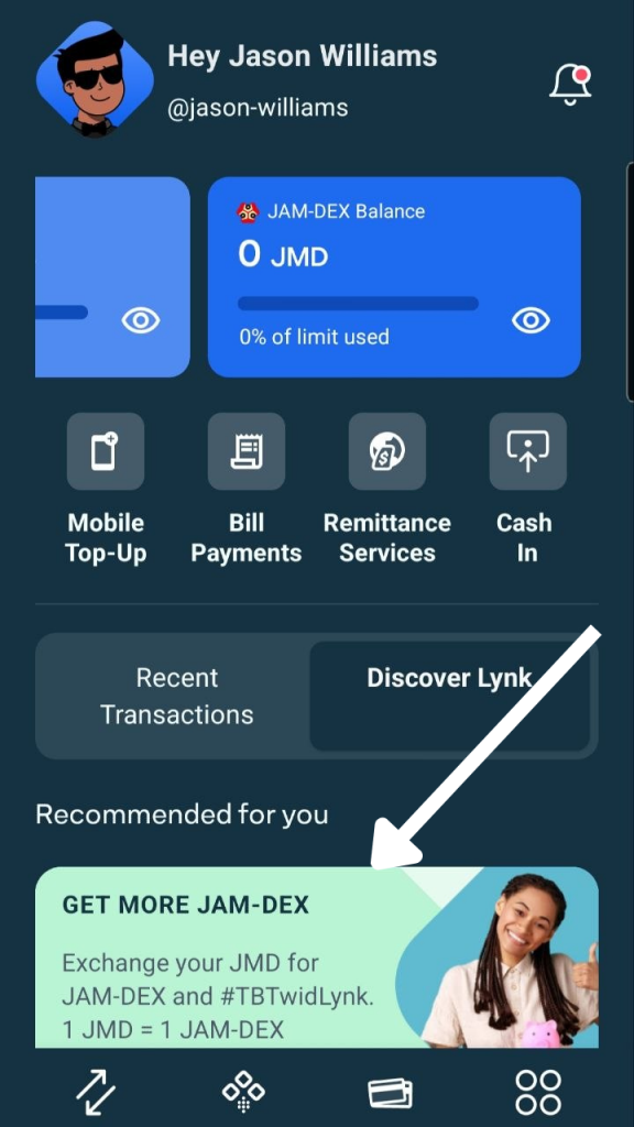 Exchange JMD to Jam dex home